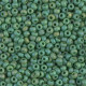 Rocalla Miyuki 8/0 - Matte opaque green ab 8-411FR